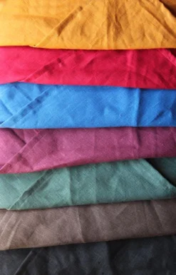 Solid Linen Pirate Bandana -Rico Shop 7linencolors