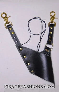 Leather Pirate Baldric Holster
