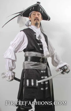 Court Pirate Waistcoat -Rico Shop CPWCB1