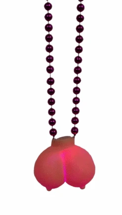 Light Up Breast Specialty Bead