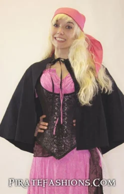 Pirate Naval Cape -Rico Shop Navy Cape1