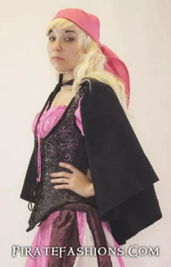 Pirate Naval Cape -Rico Shop Navy Cape2
