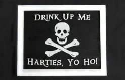 Wooden Pirate Sign -Rico Shop RogerSign