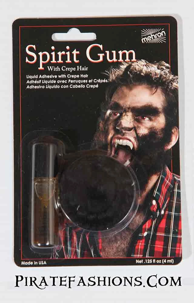 Real Looking Pirate Beard N' Mustache Kit By Mehron 1 Real Looking Pirate Beard N' Mustache Kit By Mehron