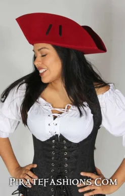 Able Sea Men Tricorne Pirate Hat 20 Able Sea Men Tricorne Pirate Hat -Rico Shop ableseamen2