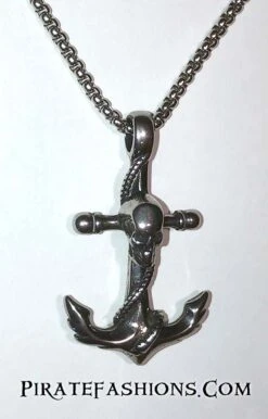 Skull N Anchor Necklace