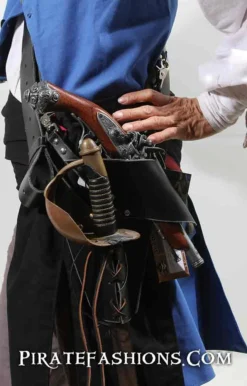Leather Pirate Baldric Holster -Rico Shop baldric holster