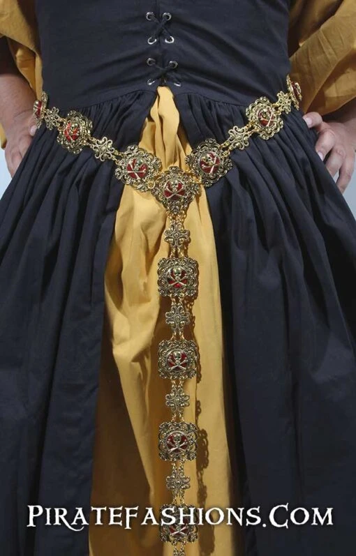 Pirate Queen Jeweled Belt - Image 2