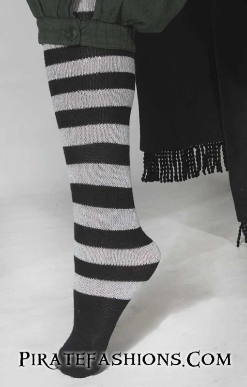 Striped Pirate Knee Socks - Image 2