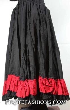 Duchess Skirt -Rico Shop bkred