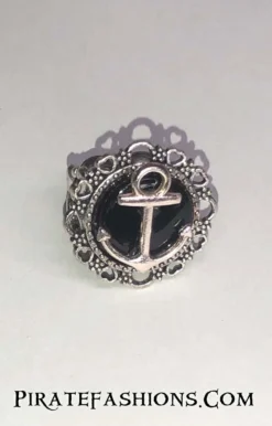Pirate Queen Ring -Rico Shop blacksilveranchor