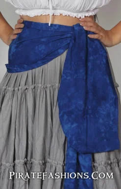 Lady Pirate Sash 14 Lady Pirate Sash -Rico Shop blue ladysash