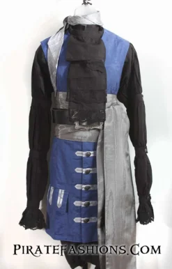 Court Pirate Waistcoat -Rico Shop blue swwc