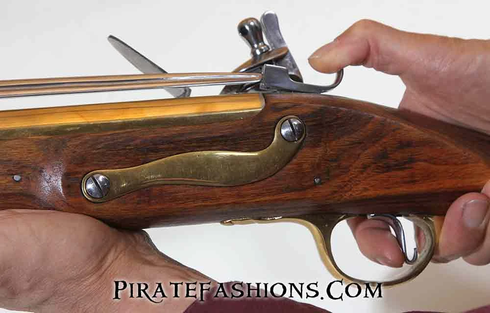 Blunderbuss With Spring Bayonet (Black Powder) 6 Blunderbuss With Spring Bayonet (Black Powder) - Image 6