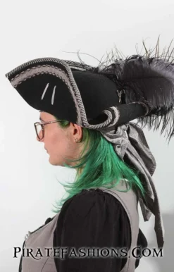 Bosun Pirate Tricorn Hat 20 Bosun Pirate Tricorn Hat -Rico Shop bosun graw