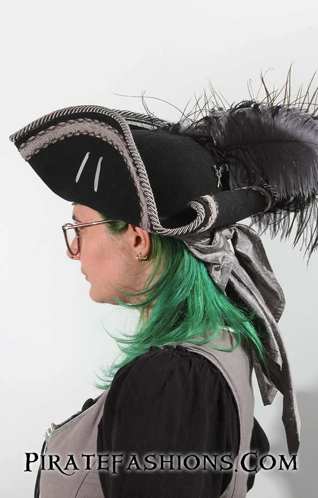 Bosun Pirate Tricorn Hat 5 Bosun Pirate Tricorn Hat - Image 5