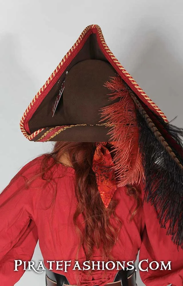 Bosun Pirate Tricorn Hat 7 Bosun Pirate Tricorn Hat - Image 7