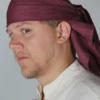 Solid Linen Pirate Bandana