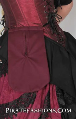 Ladies Pocket -Rico Shop burgundy pocket