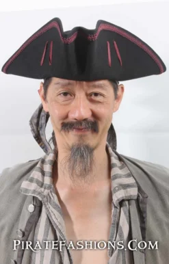 Pirate Captains Tricorn Hat -Rico Shop capthat5