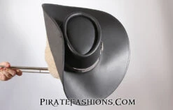 Cavalier Leather Hat -Rico Shop cavalier2
