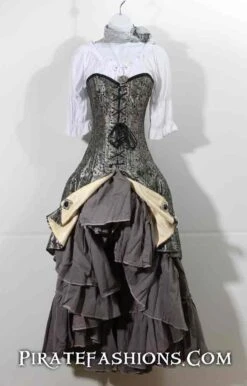 Corset Dress -Rico Shop corsetdress silver