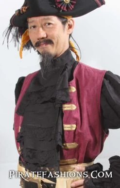 Fancy Court Pirate Shirt -Rico Shop court shirtblack2