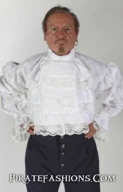 Fancy Court Pirate Shirt -Rico Shop courtshirt white