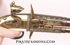 Double Barrel Revolving Flintlock (Non-Firing Replica) 8 Double Barrel Revolving Flintlock (Non-Firing Replica) -Rico Shop double pistol3