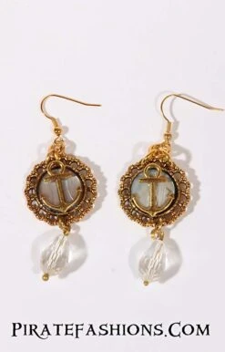 Pirate Queen Ear Rings -Rico Shop earring blue gold