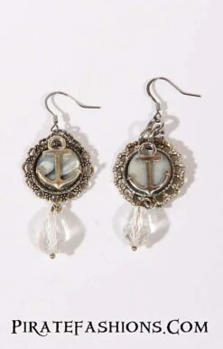 Pirate Queen Ear Rings -Rico Shop earring blue silver
