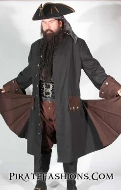 Edward Teach Frock Coat -Rico Shop er coat4