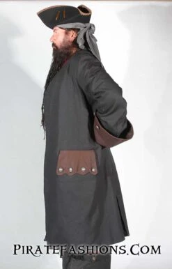Edward Teach Frock Coat -Rico Shop et coat3