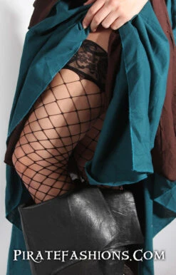 LEG AVENUE Fence Net Thigh Highs