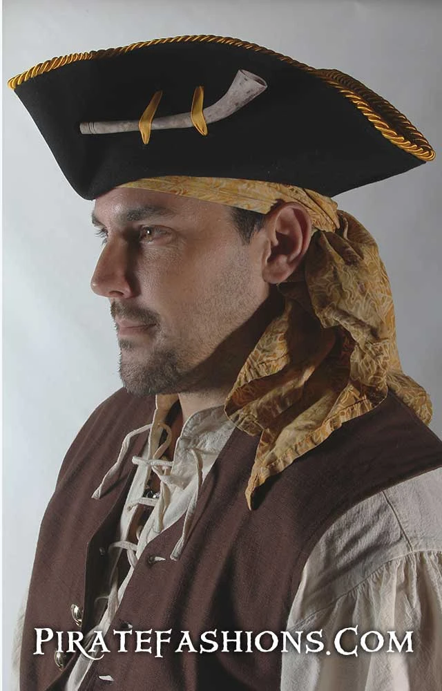 1st Mate Pirate Tricorn Hat 7 1st Mate Pirate Tricorn Hat - Image 7