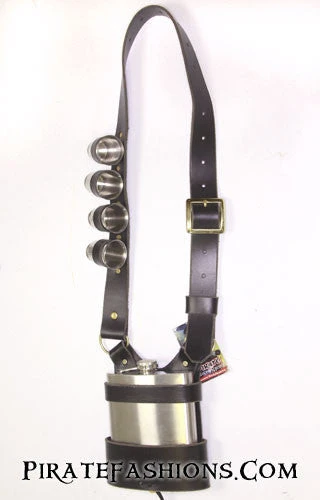 Rum Drinking Flask Belt 2 Rum Drinking Flask Belt - Image 2