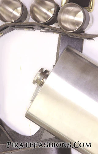 Rum Drinking Flask Belt 7 Rum Drinking Flask Belt - Image 7
