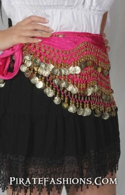 Velvet Hip Scarf -Rico Shop fusha velvet hs