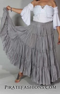 Duchess Skirt -Rico Shop gray duchess