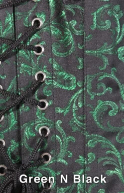 Buxom Bodice -Rico Shop green