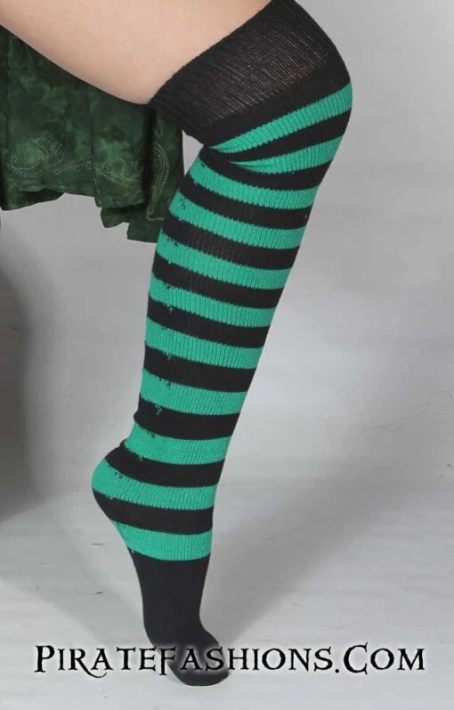 Striped Pirate Knee Socks - Image 12