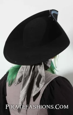 Gunners Tricorn Pirate Hat -Rico Shop gunner back