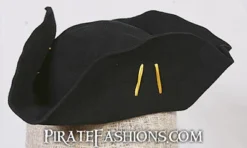 Pirate Captains Tricorn Hat -Rico Shop hat capt s