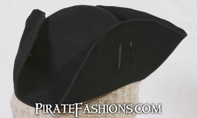 Able Sea Men Tricorne Pirate Hat 6 Able Sea Men Tricorne Pirate Hat - Image 6