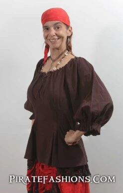 Jamestown Blouse -Rico Shop jamestown brown