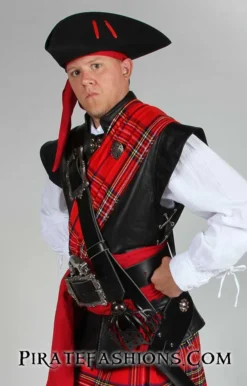 Leather Buccaneer Jerkin -Rico Shop jerkin scot