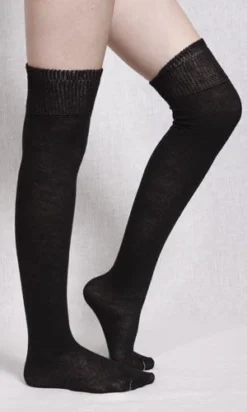 Solid Pirate Knee Socks -Rico Shop k socks bk