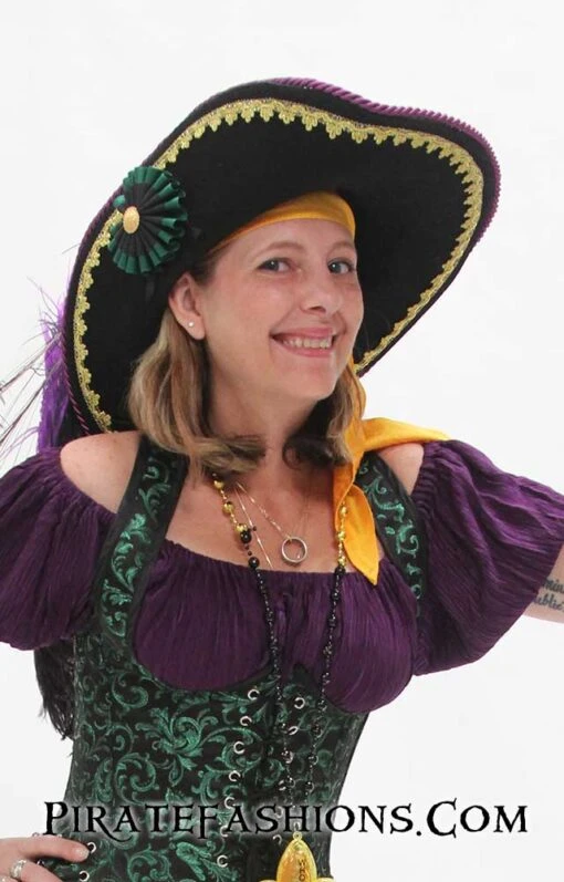 Mardi Gras Pirate Hat