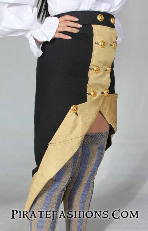 Military Turn Up Skirt - Image 2