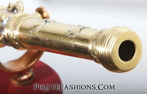 Fancy Brass Mini Swivel Gun (Black Powder) - Image 4